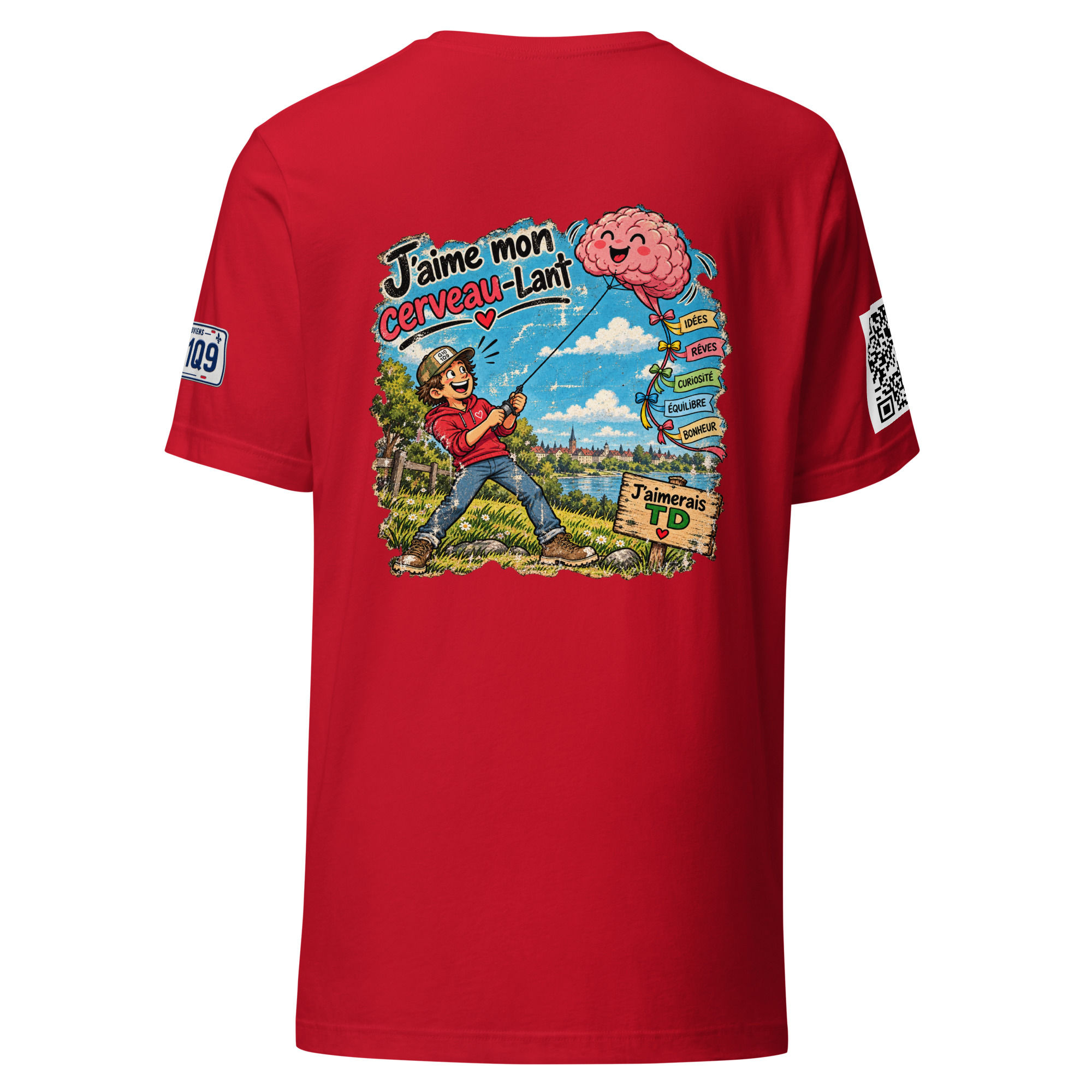 Unisex t-shirt-Cervo-lant