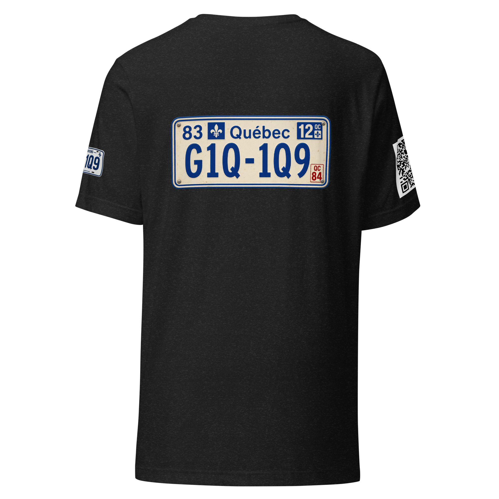 Unisex t-shirt-Je me souviens 80-90
