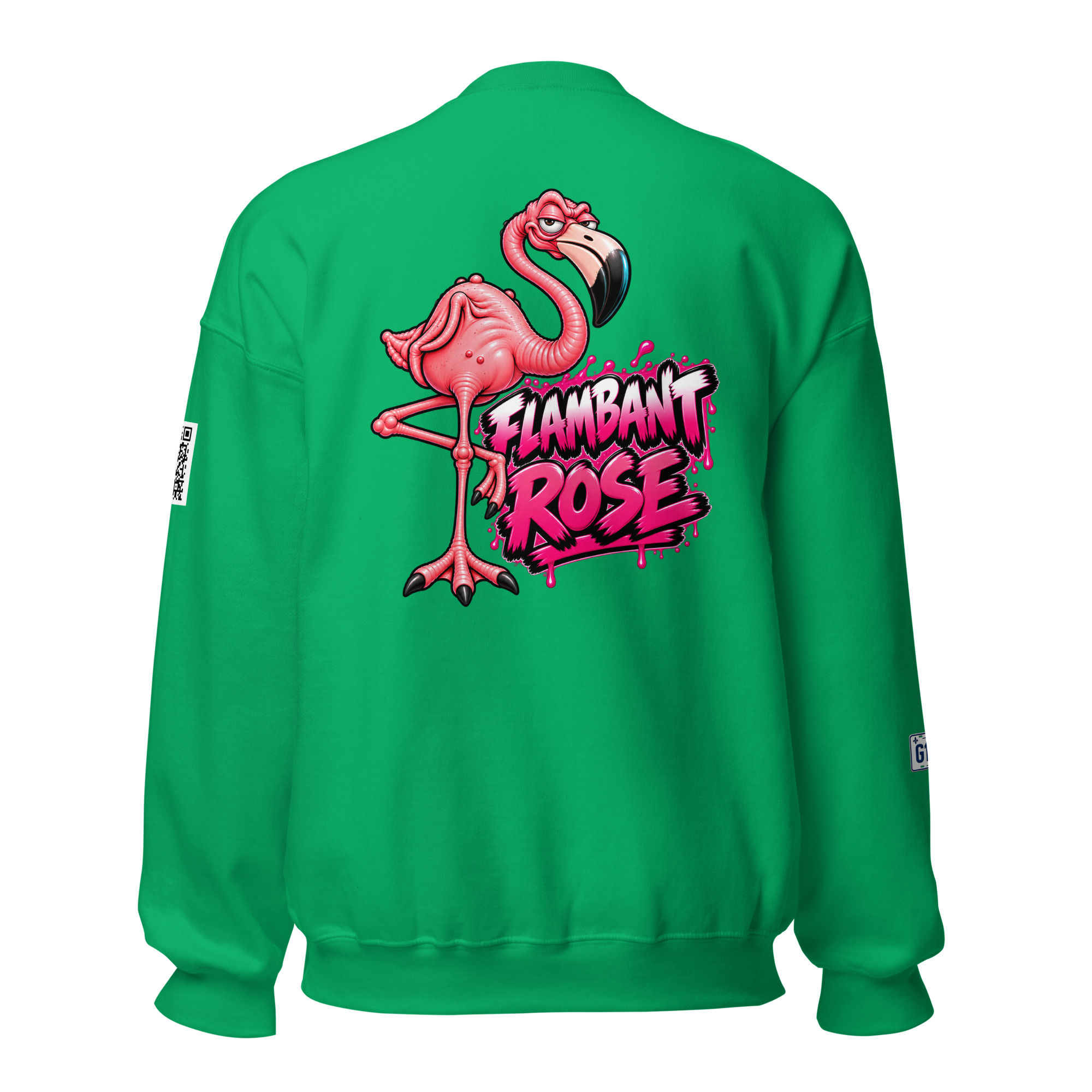 Unisex Sweatshirt-Flambant Rose