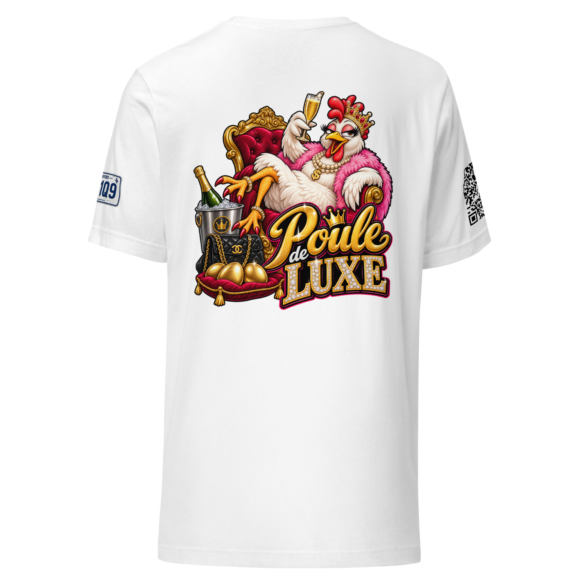 Unisex t-shirt-Poule de luxe