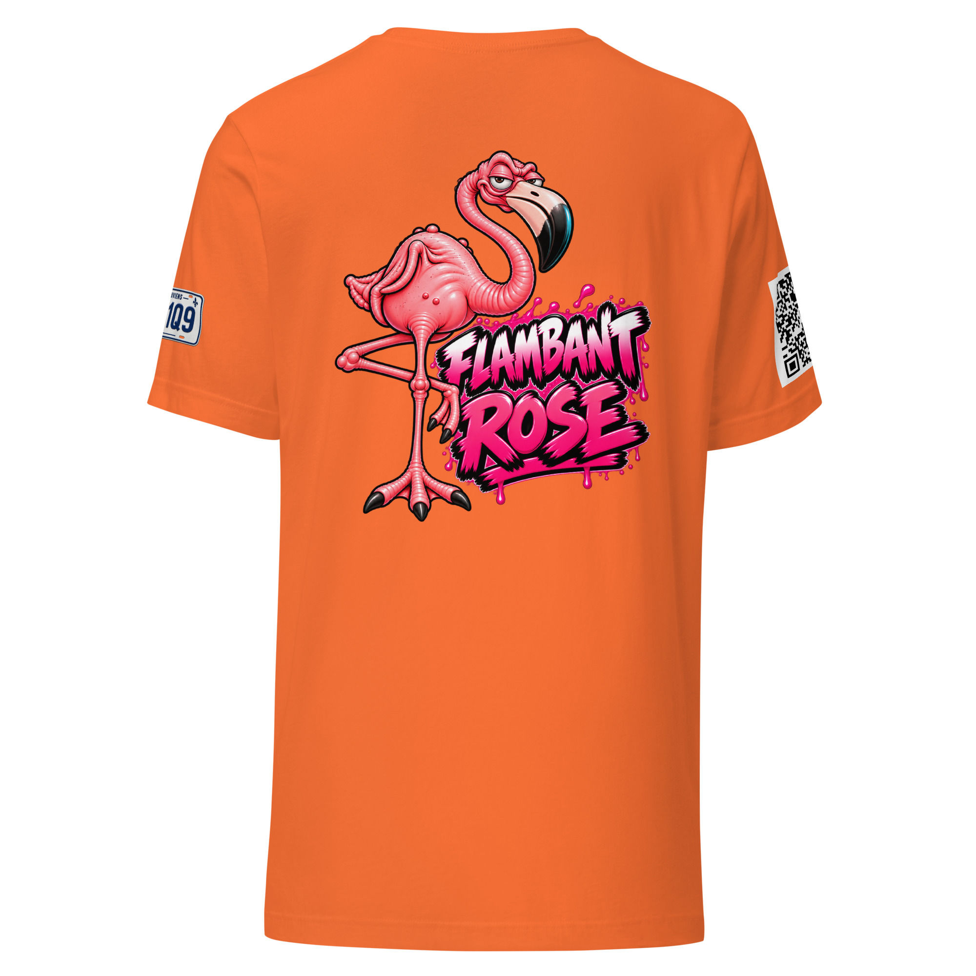 Unisex t-shirt-Flambant Rose