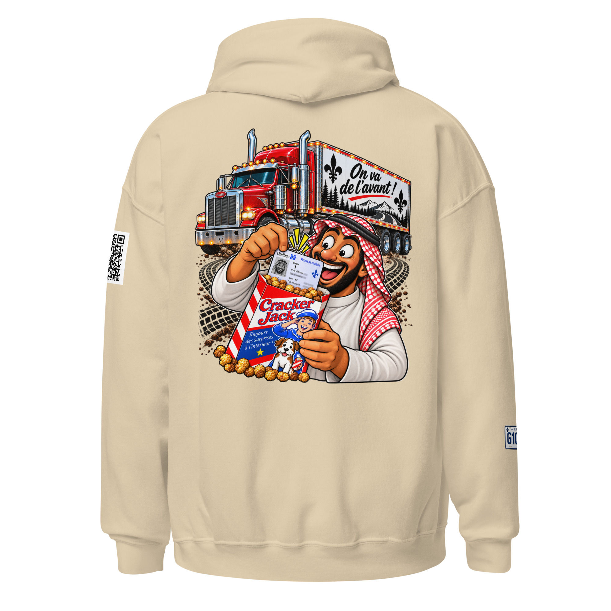 Unisex Hoodie-Cracker Jack
