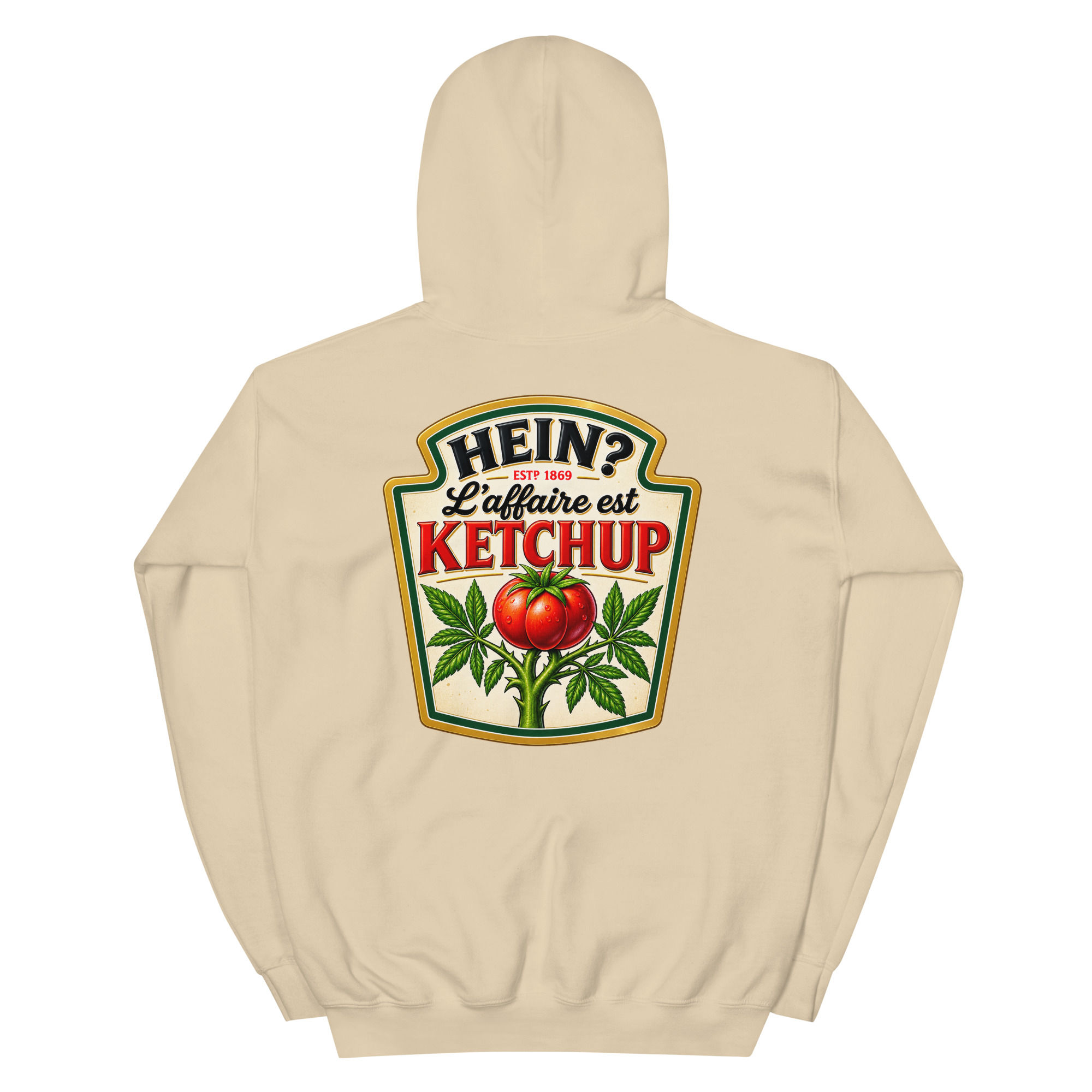 Unisex Hoodie- L'affaire est ketchup