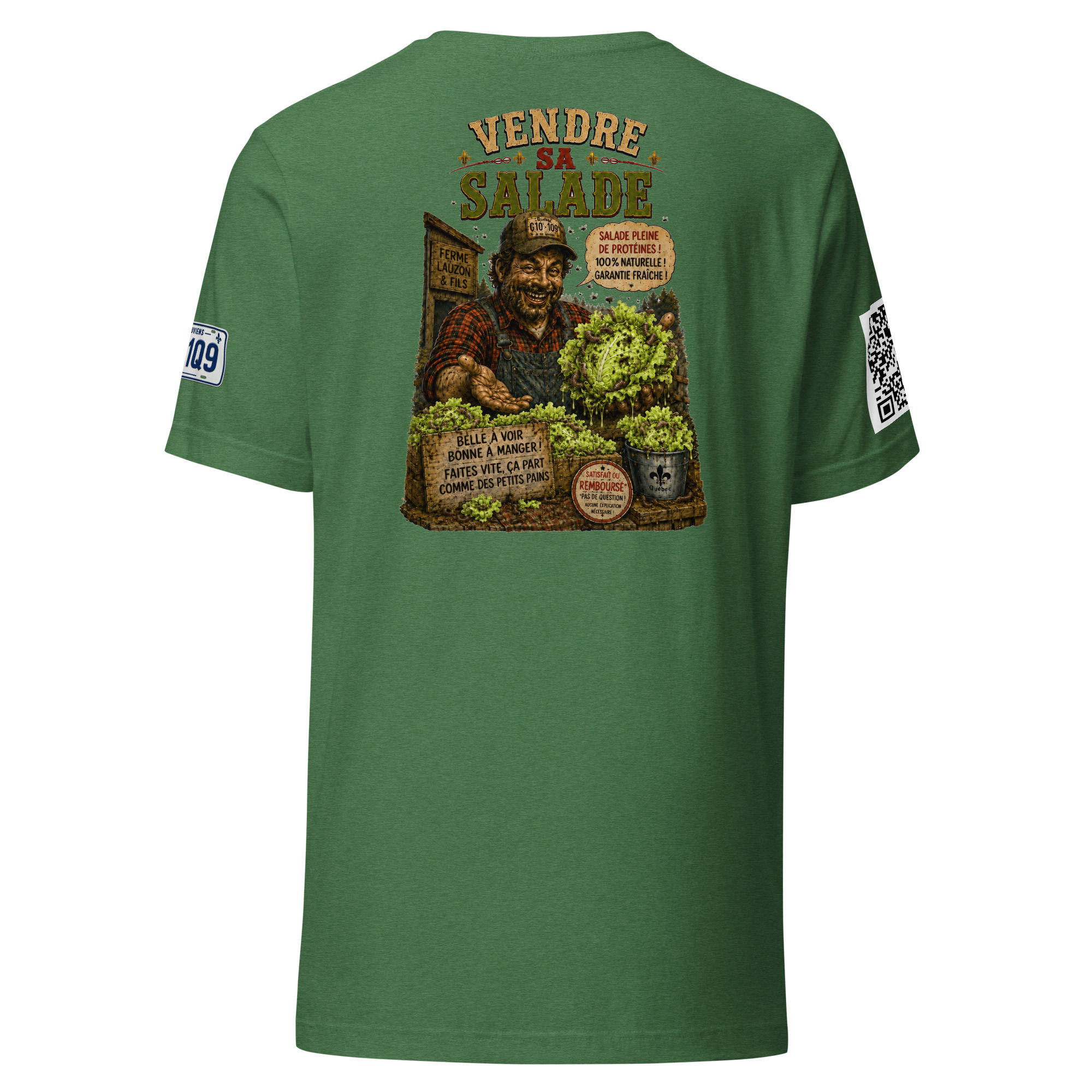 Unisex t-shirt-Vendre ca salade