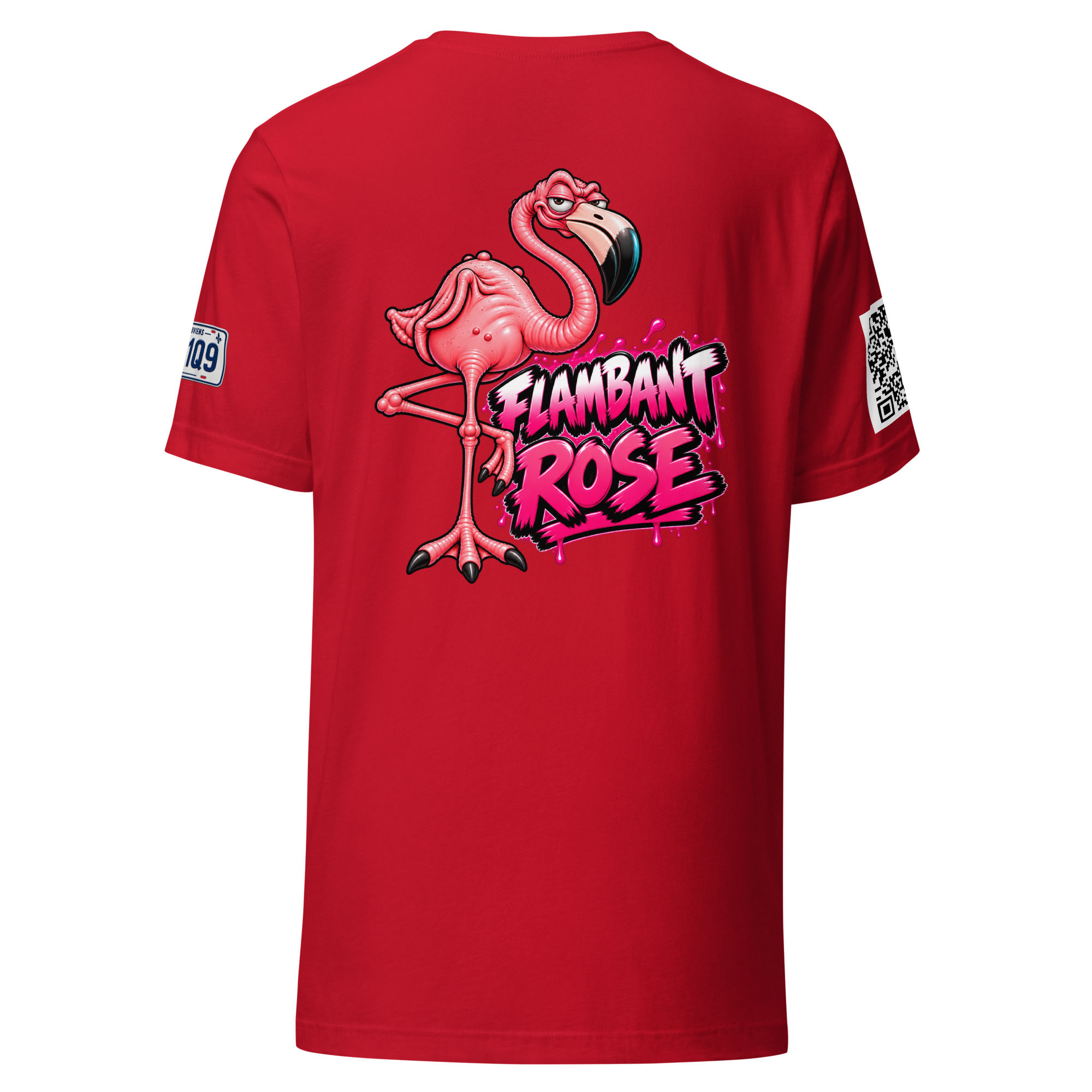 Unisex t-shirt-Flambant Rose