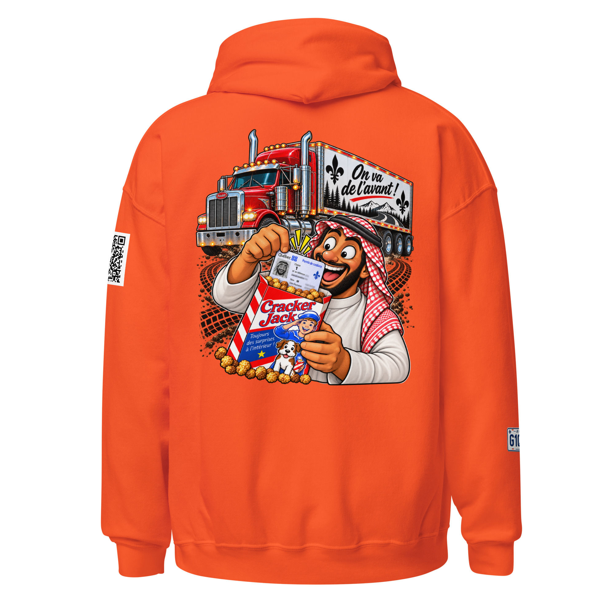 Unisex Hoodie-Cracker Jack
