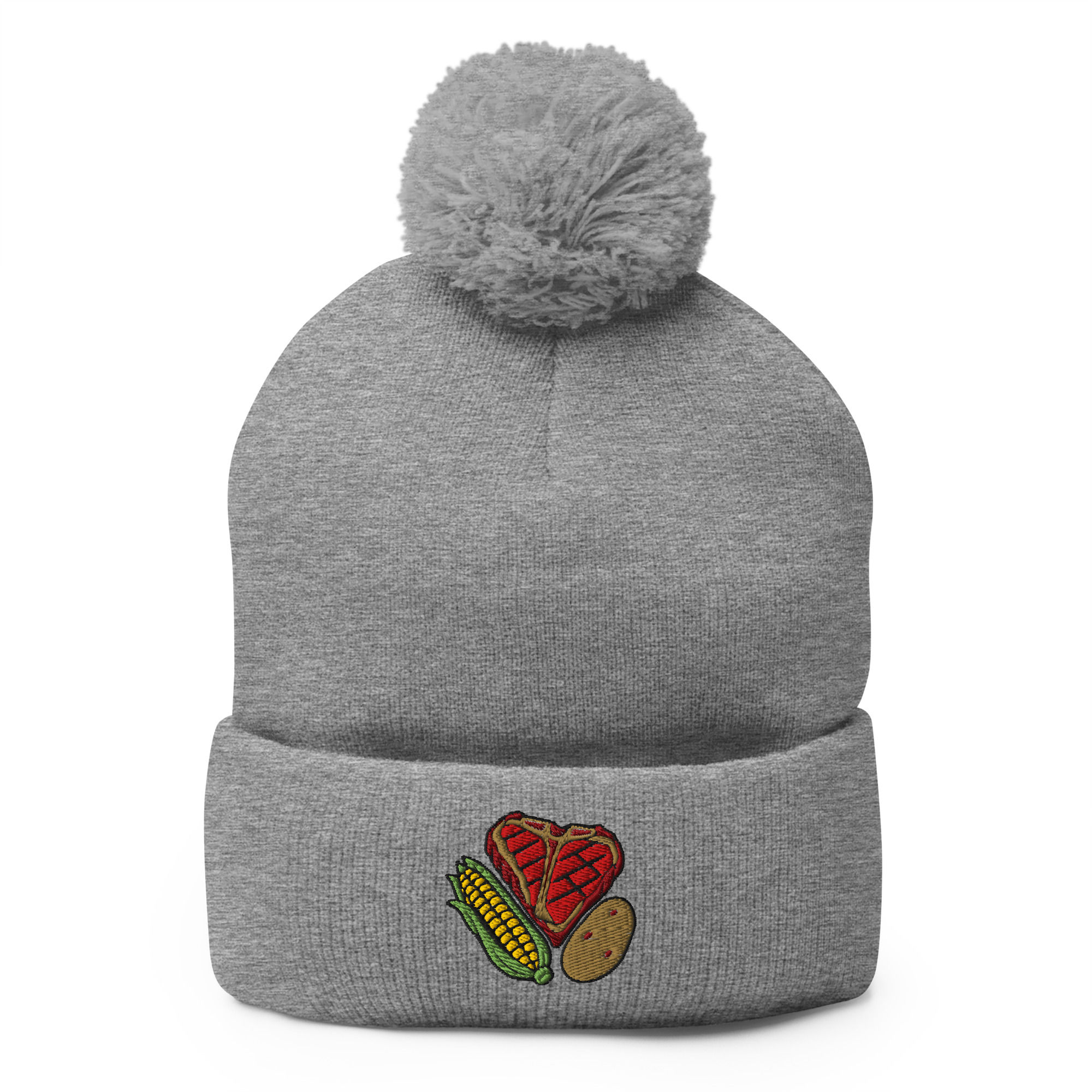 Pom-Pom Beanie- pâté chinois