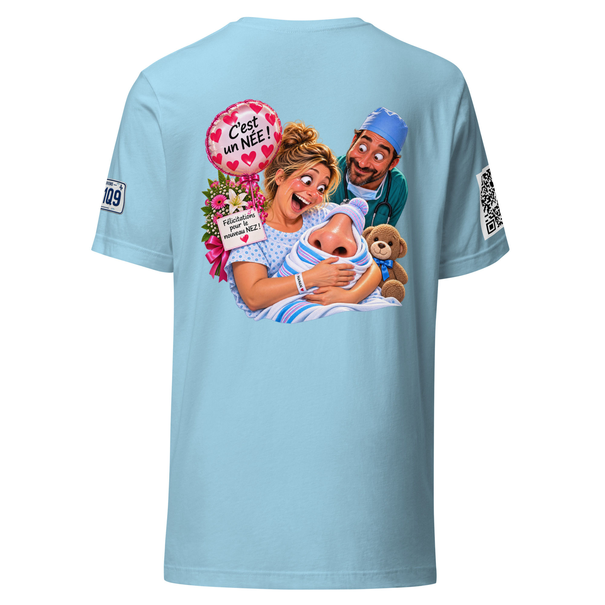 Unisex t-shirt-Nouveau nez