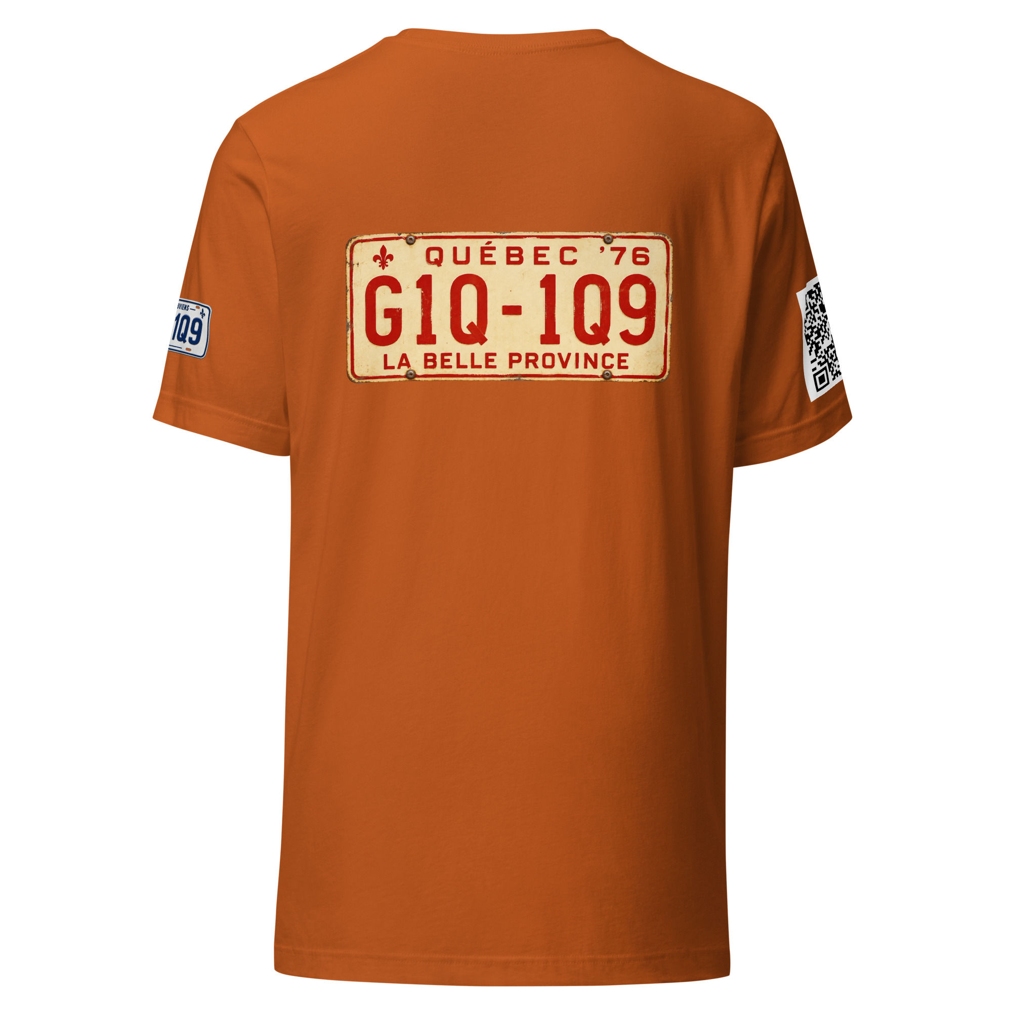 Unisex t-shirt-Je me souviens 70-80