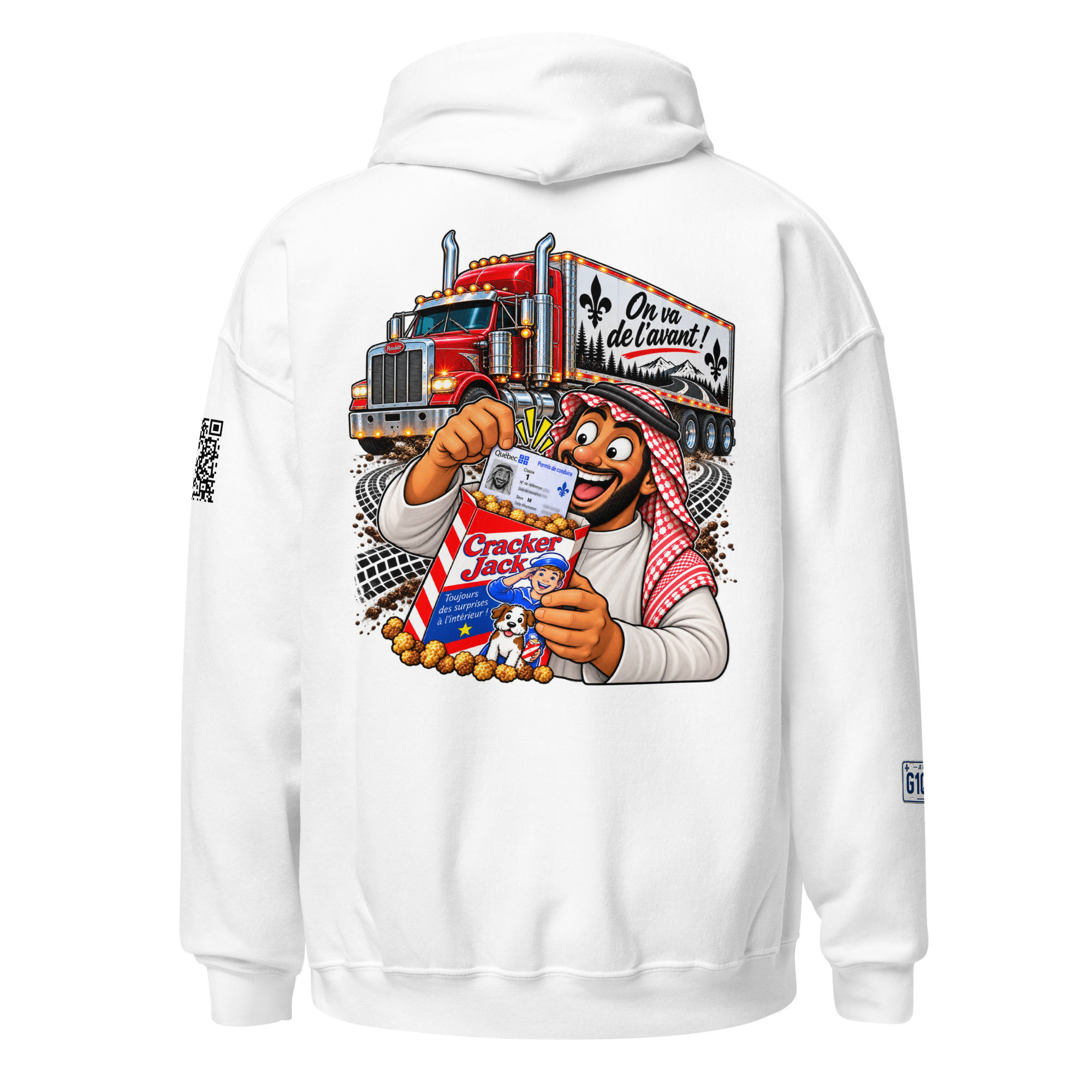 Unisex Hoodie-Cracker Jack
