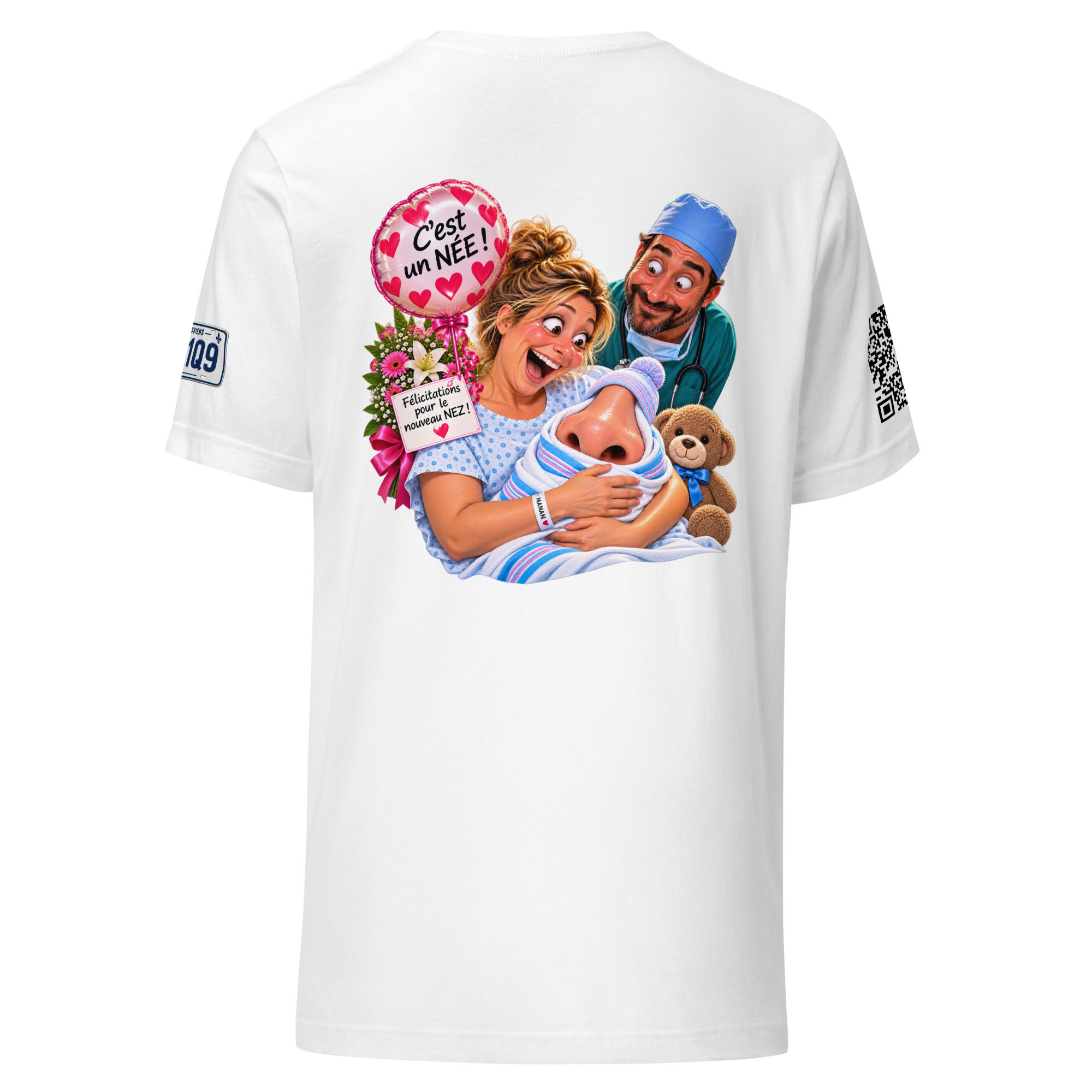 Unisex t-shirt-Nouveau nez