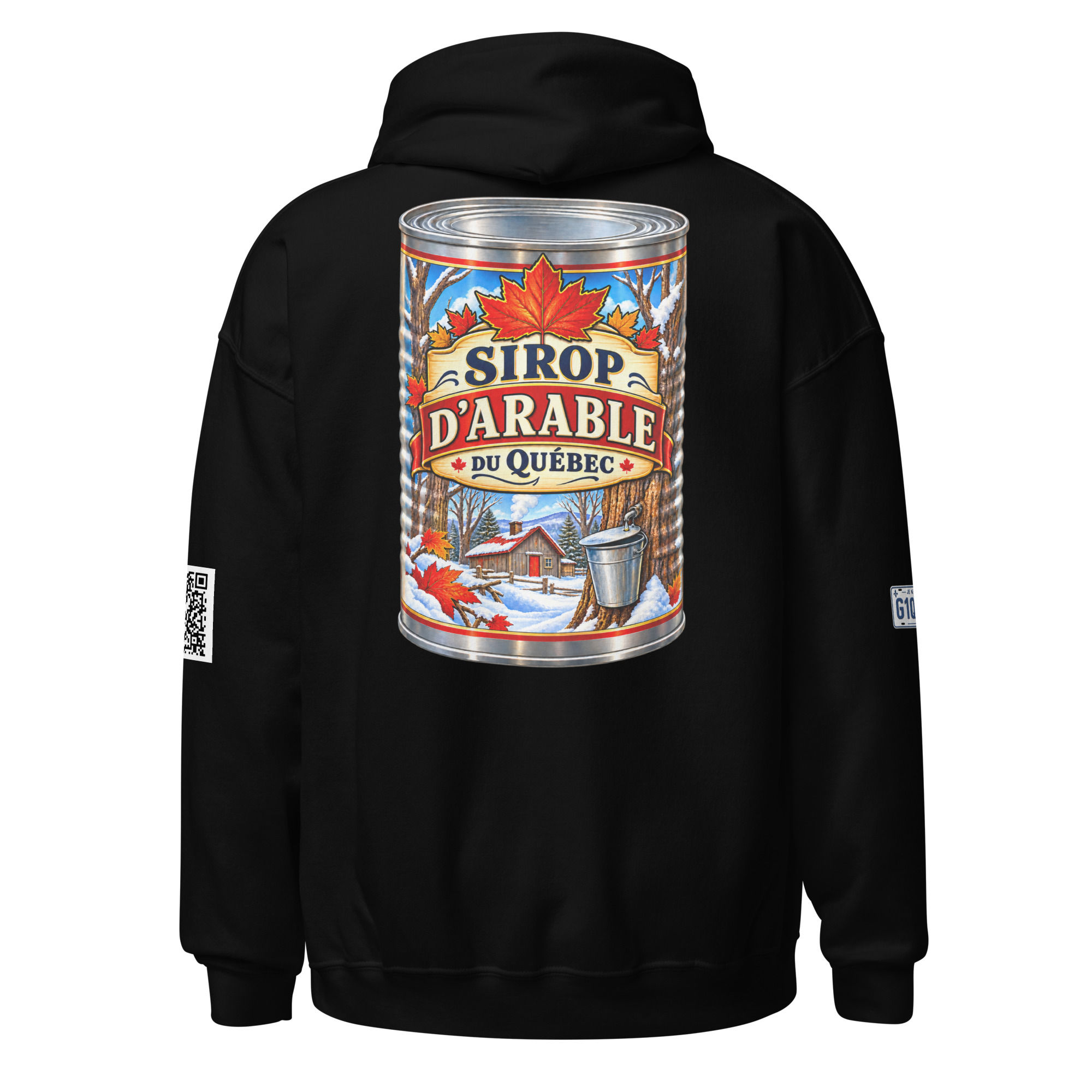 Unisex Hoodie-Sirop D'arable