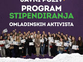 JAVNI POZIV PROGRAM STIPENDIRANJA OMLADINSKIH AKTIVISTA