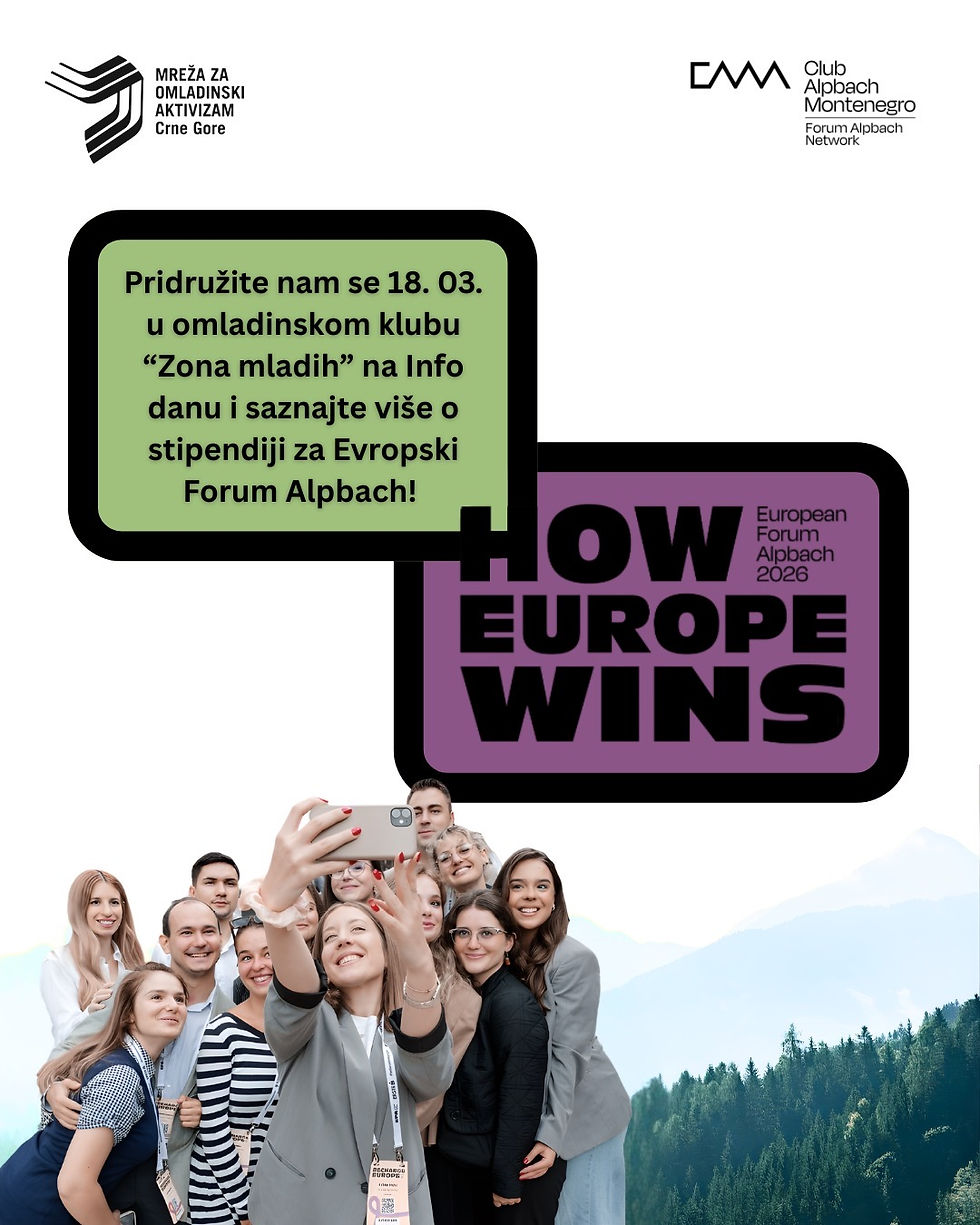 Stipendija za jedan od najvećih evropskih foruma – saznajte kako da se prijavite!