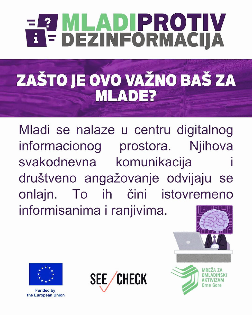 mladi protiv dezinformacija MOACG