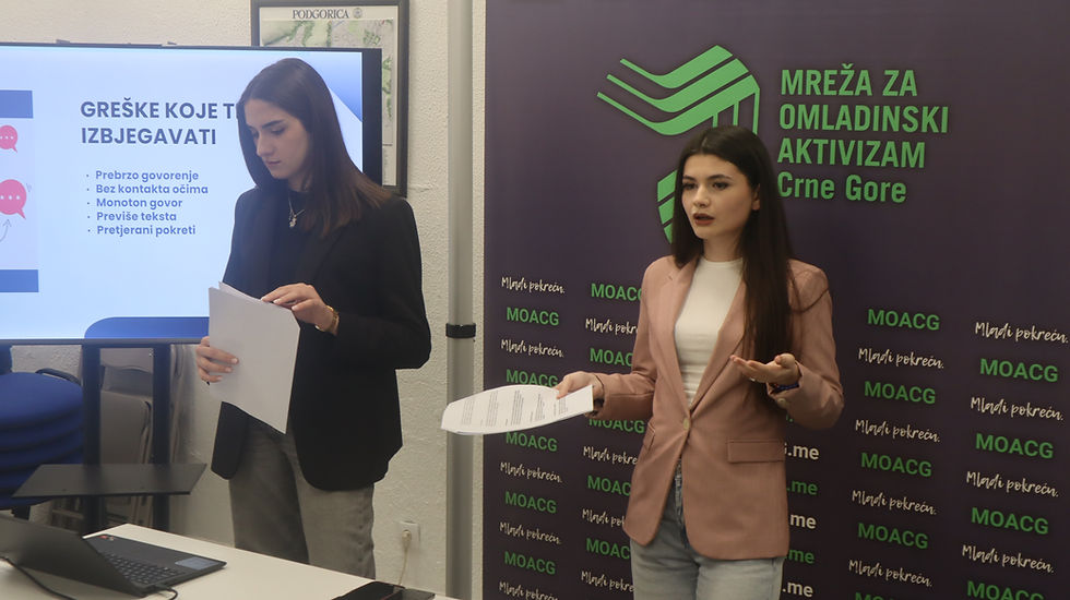 reci to kao lider MOACG