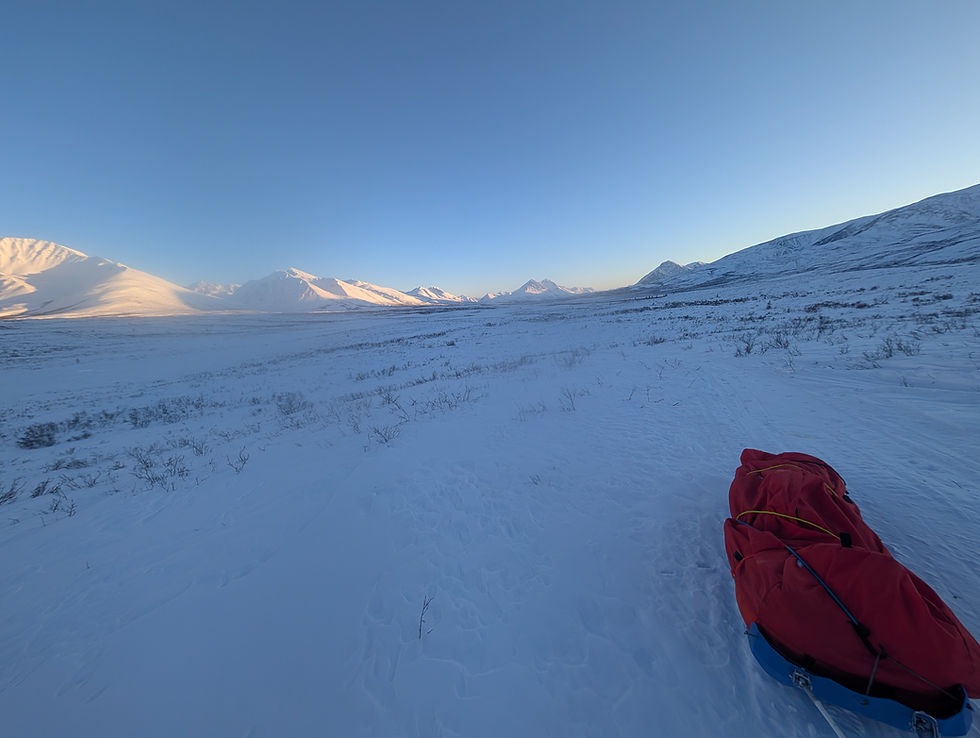 Valley between the Mountains