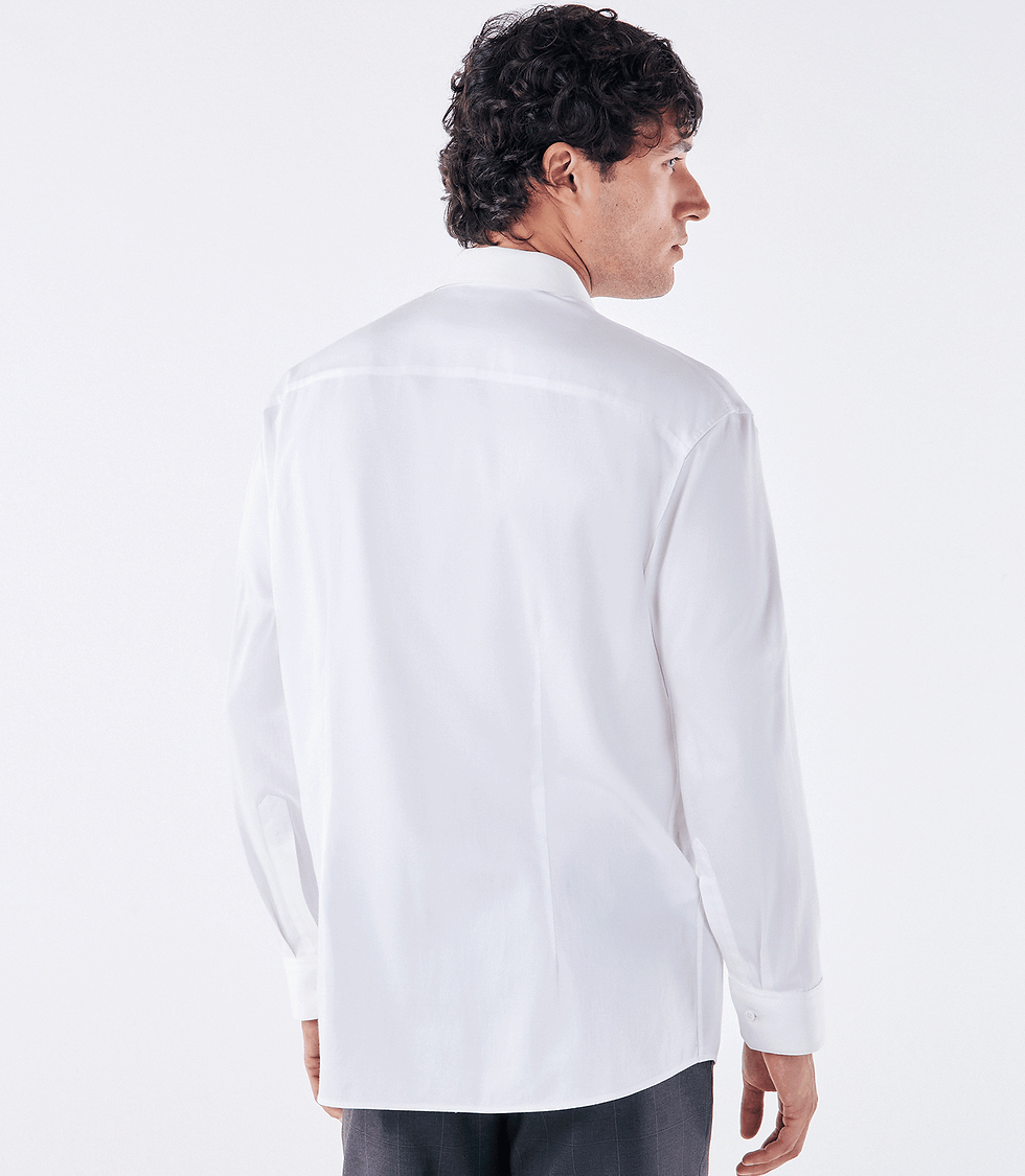 Miniatura: Camisa Social Manga Longa Austin Branco Ricardo Almeida