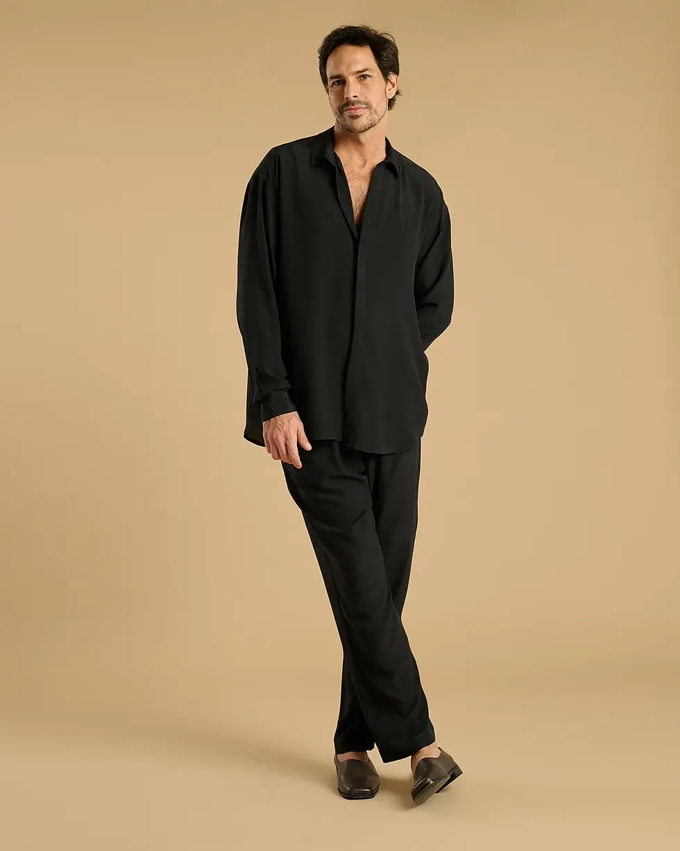 Miniatura: Camisa Seda Over Handred