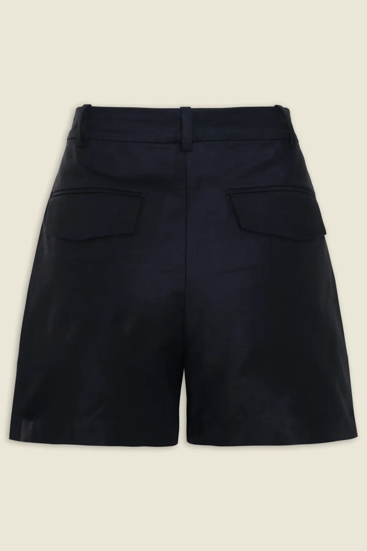 Bermuda Pregas Algodão Egrey