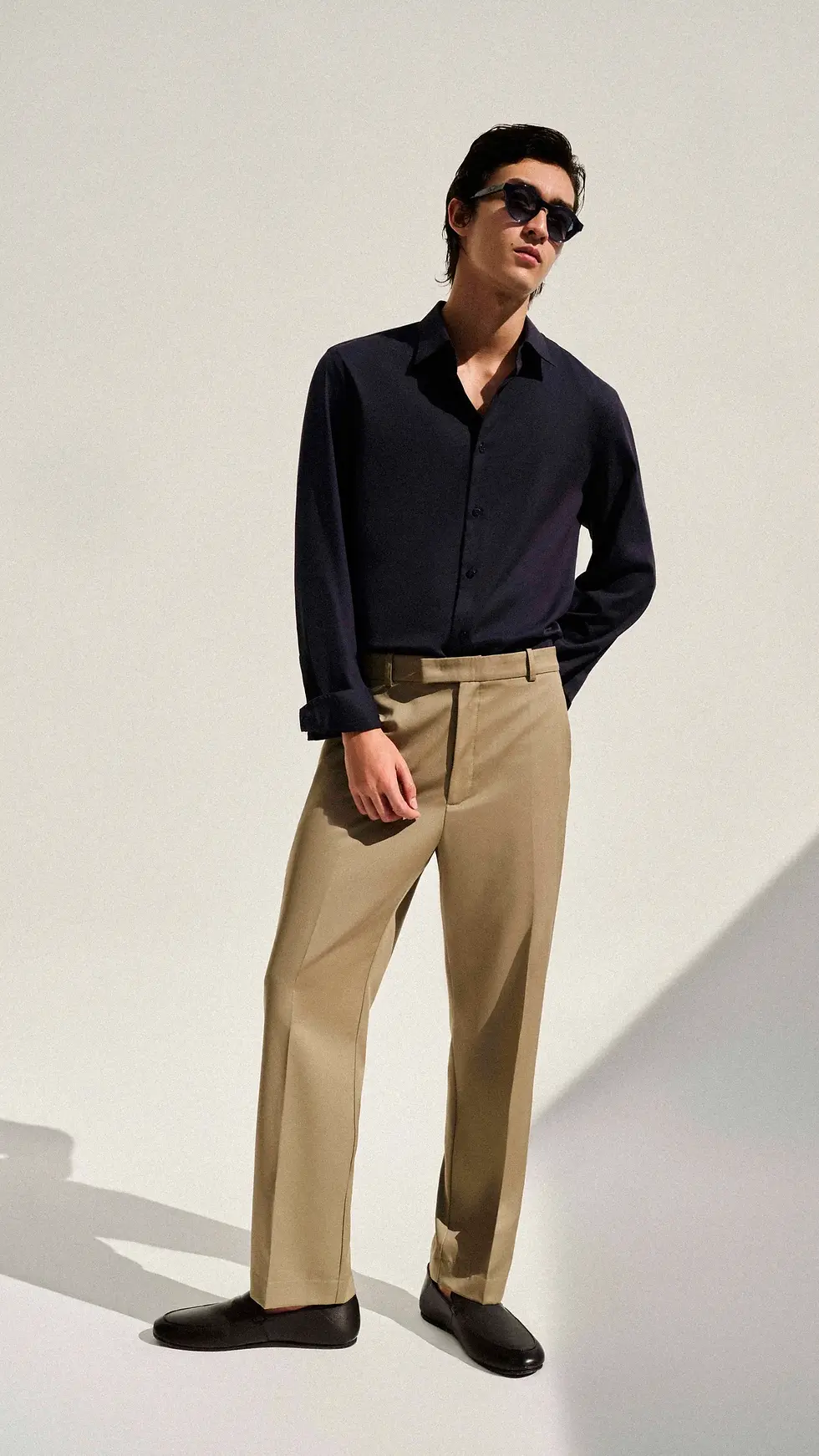 Miniatura: Camisa Slim Marinho Egrey