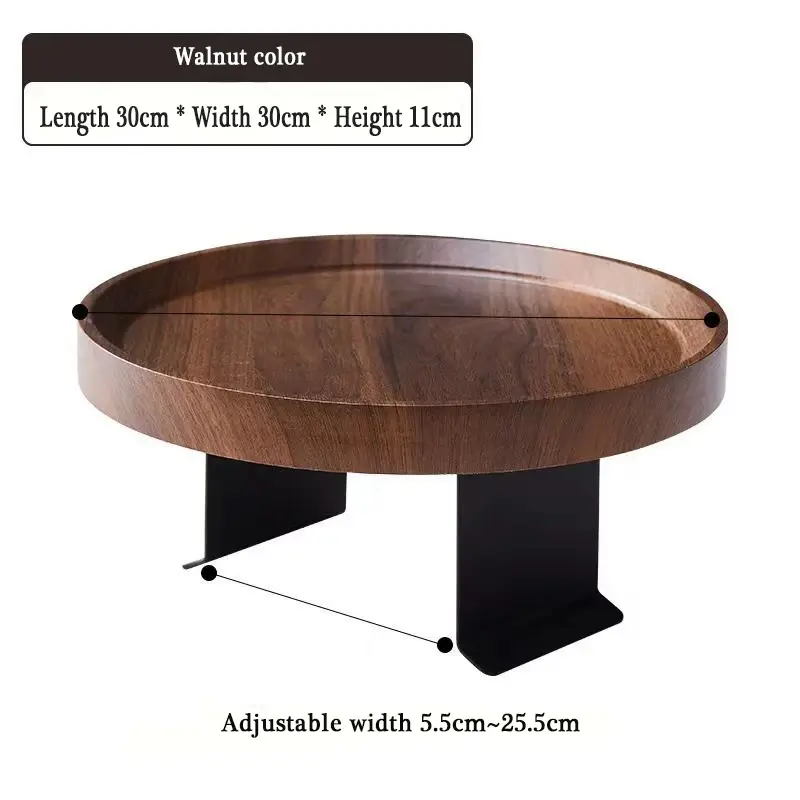 Thumbnail: Sofa Tray Coffee Table Mdf Mini Side Table Waterproof Stain Resistant Corner