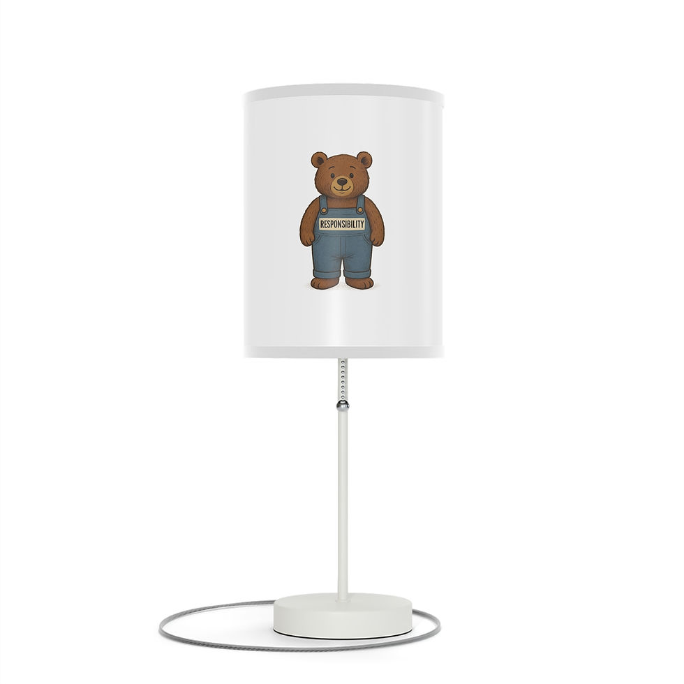 Thumbnail: Lamp Stand Decor- Responsibility Bear