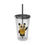 Thumbnail: Honesty Panda. Sunsplash Tumbler with Straw, 16oz