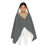 Thumbnail: Kids Hooded Towel- Gratitude Sheep, Virtue Clubhouse Collection