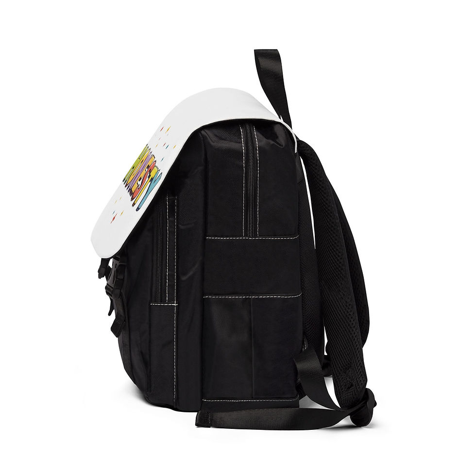 Thumbnail: Unisex Casual Shoulder Backpack for both kids and adults. Honesty.