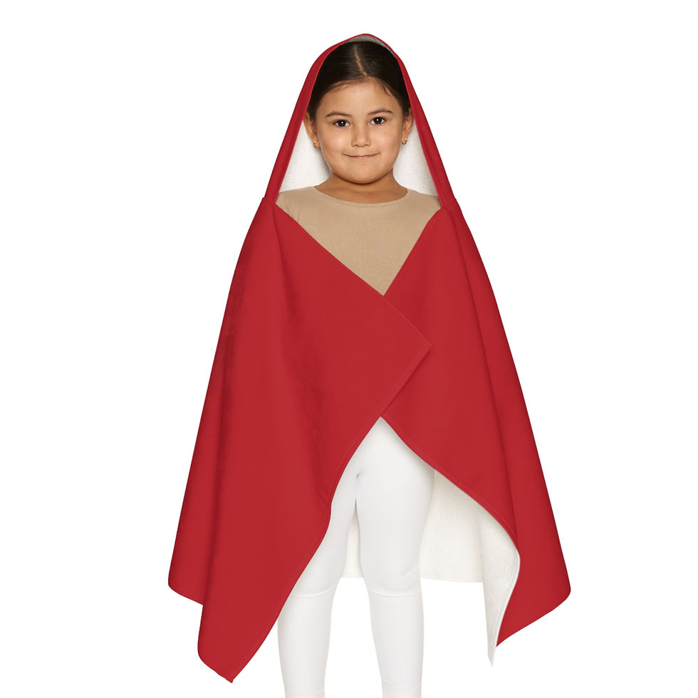 Thumbnail: Kids Hooded Towel- Respect Lion, Virtue Clubhouse Collection