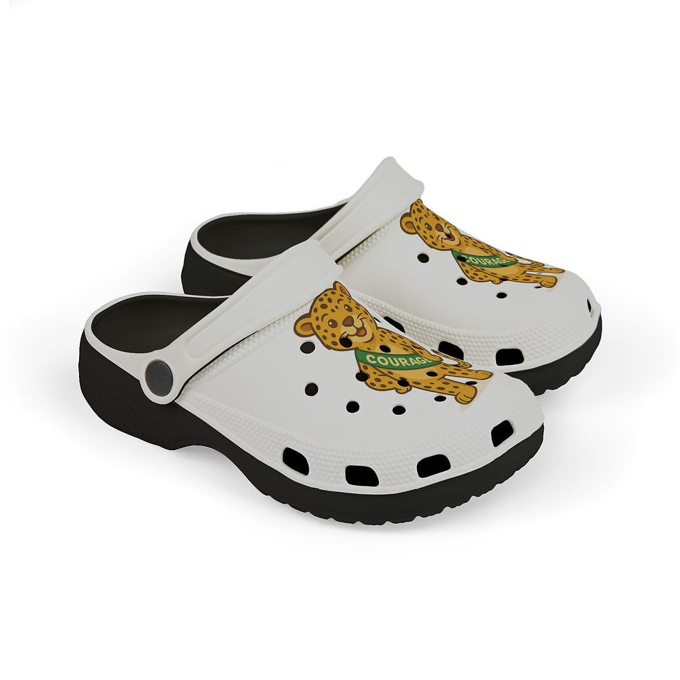 Thumbnail: Kid's Clogs- Courage Jaguar from the Virtue Clubhouse Collection