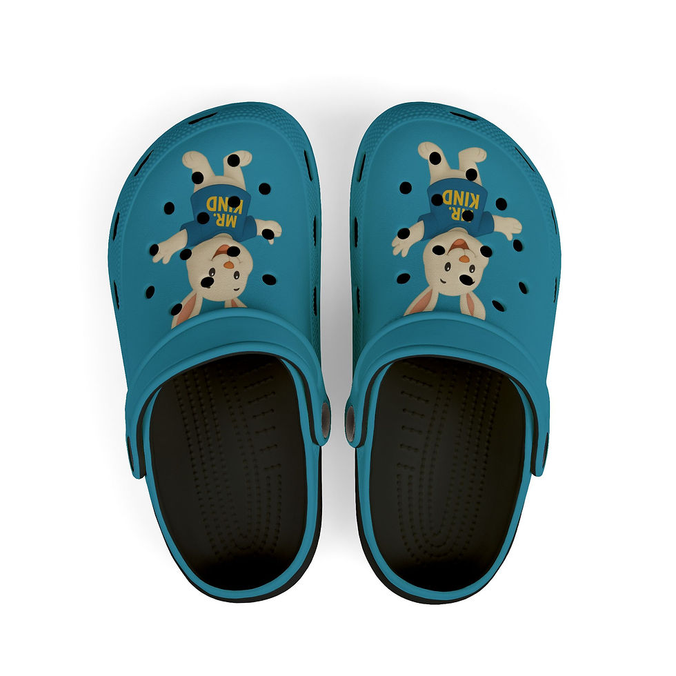 Thumbnail: Kid's Clogs- Mr. Kind from the Virtue Clubhouse Collection