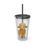 Thumbnail: Gratitude Sheep. Sunsplash Tumbler with Straw, 16oz