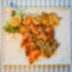 Arrosto di spiedini misiti