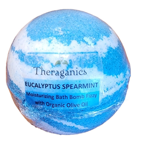 Eucalyptus Spearmint Bath Bomb theraganics