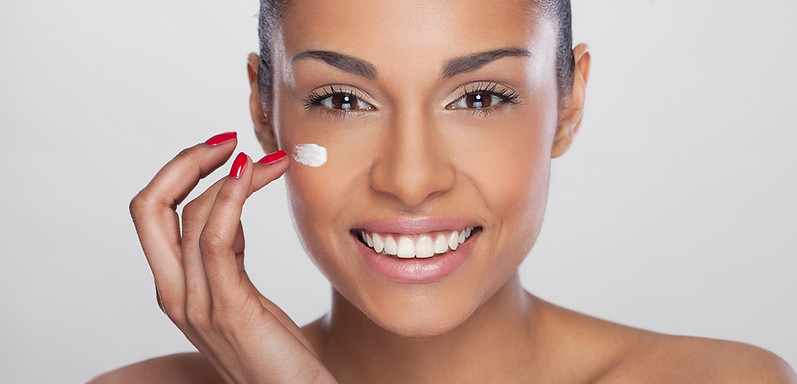 Patient receiving facial aesthetic treatment including anti-wrinkle care at Blackburn North dental clinic