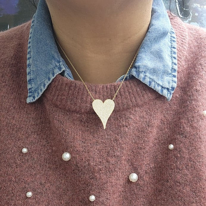 Thumbnail: Pavé Heart -Jumbo