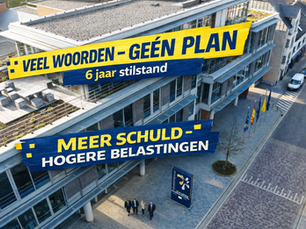 Veel woorden, géén plan: het Meerjarenplan van de stilstand