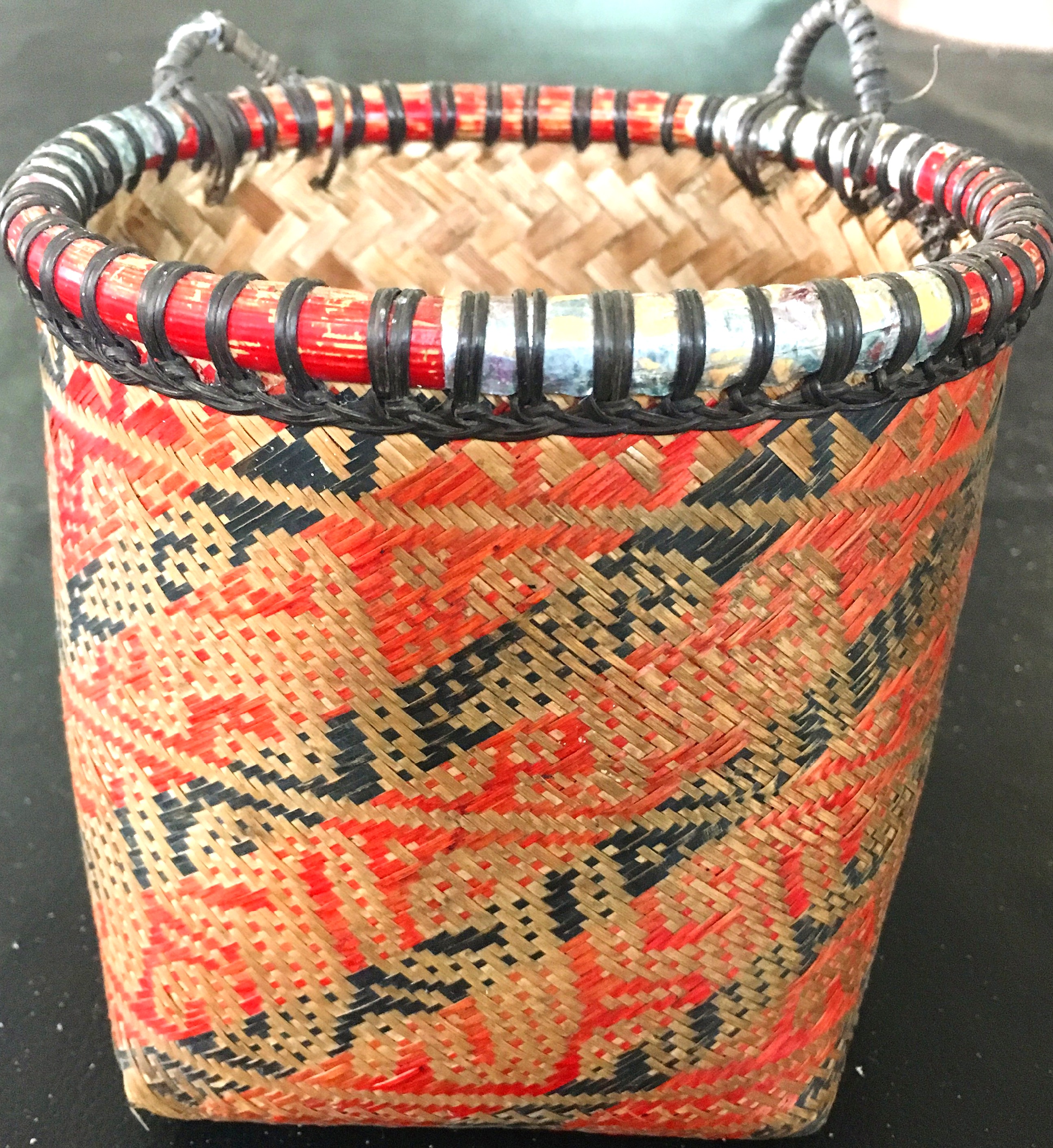 Dayak woven basket