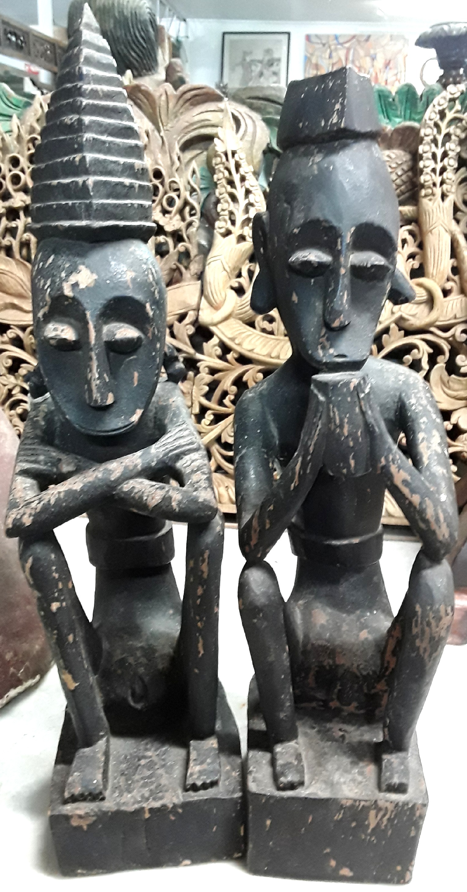 Leti Islands Statues