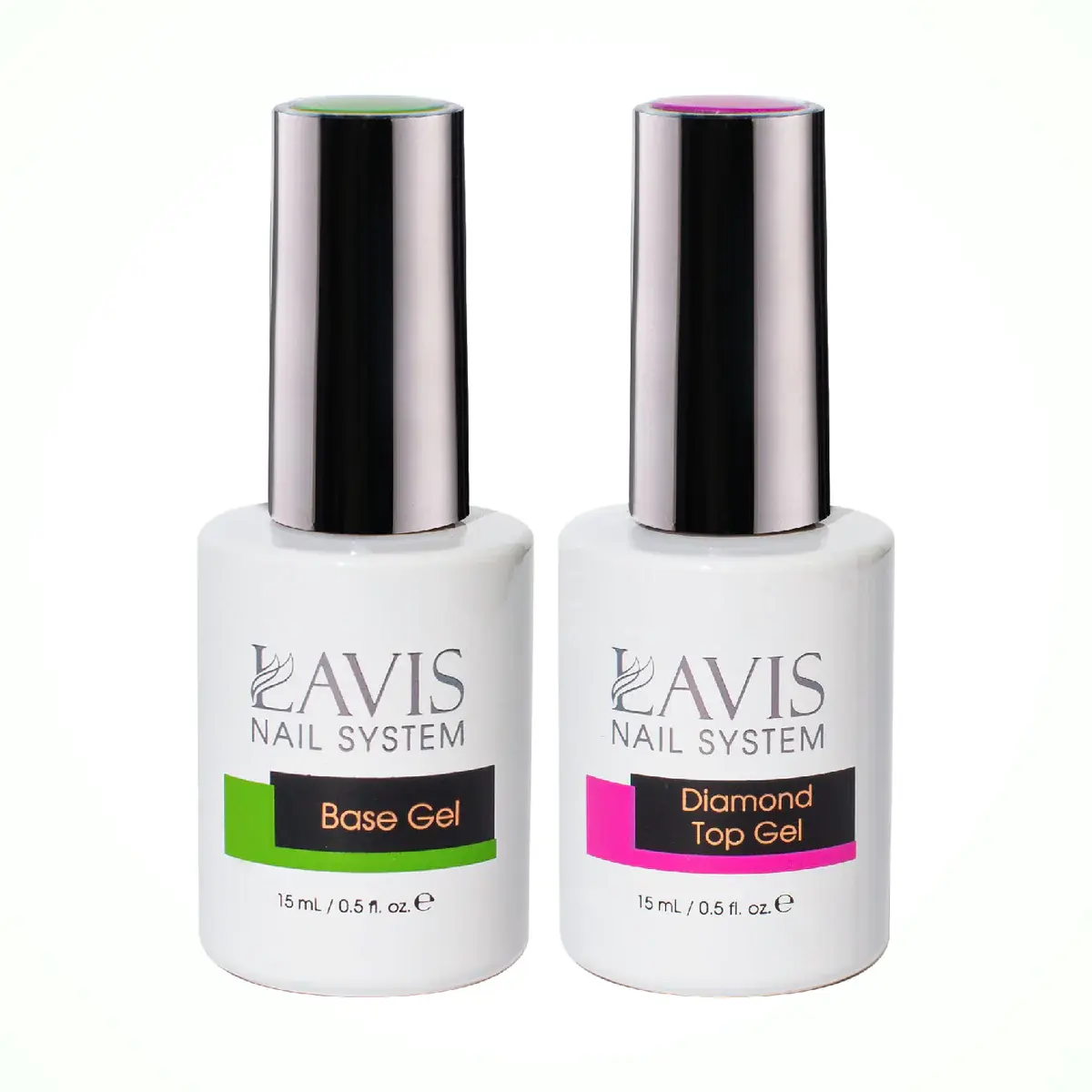 LAVIS GEL BASE & TOP - 0.5 OZ