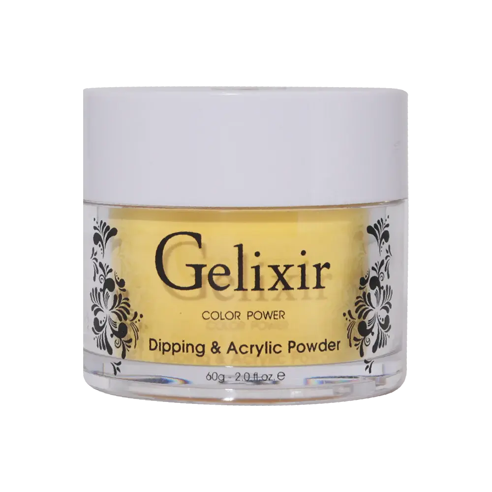 GELIXIR ACRYLIC & POWDER DIP NAILS 063 DARK TANGERINE - YELLOW COLORS