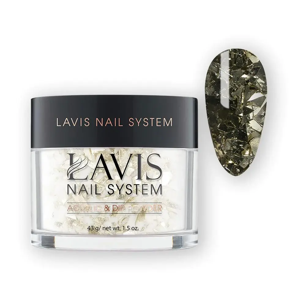 LAVIS IRREGULAR FLAKES GLITTER IG14 - ACRYLIC & DIP POWDER 1.5 OZ