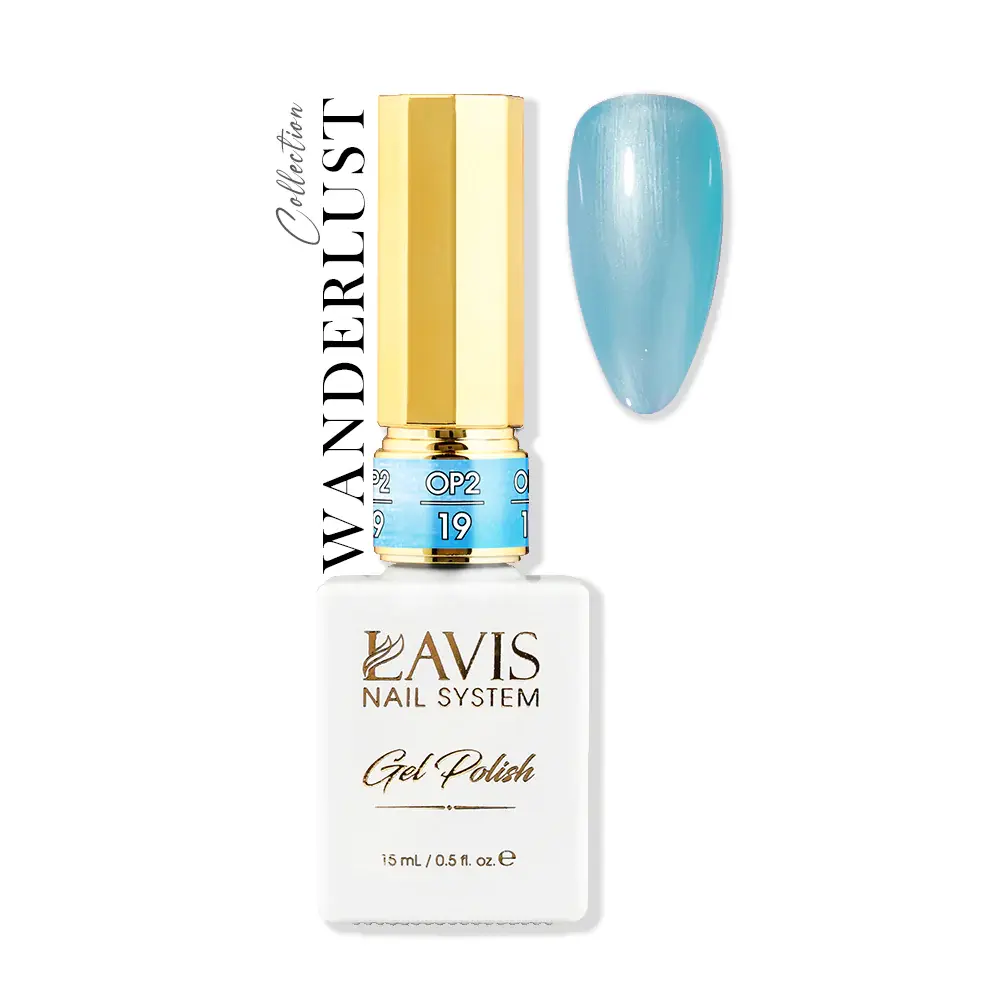 LAVIS OP2 - 19 - GEL POLISH 0.5 OZ - LAVIS WANDERLUST COLLECTION