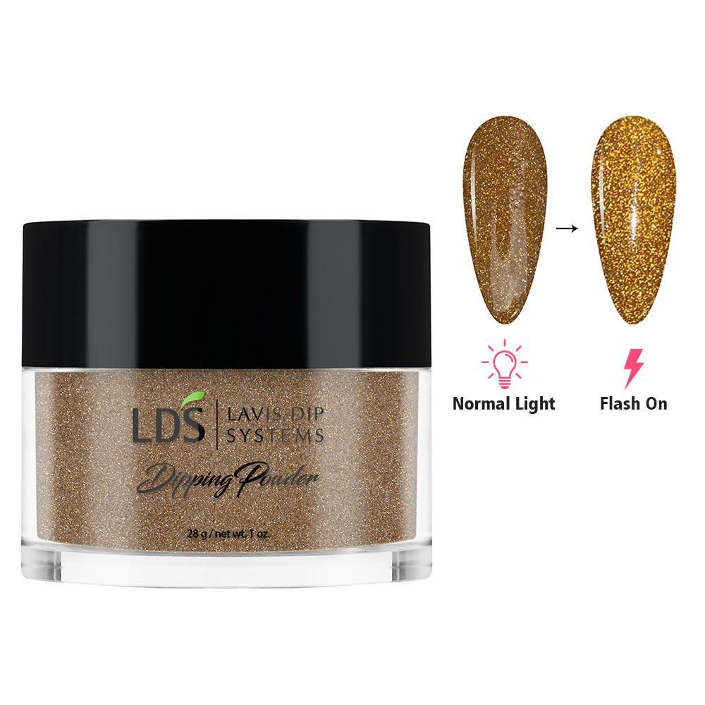 LDS GLITTER ACRYLIC & DIPPING POWDER COLORS - 1oz LDS Diamond Flash Glitter DF08