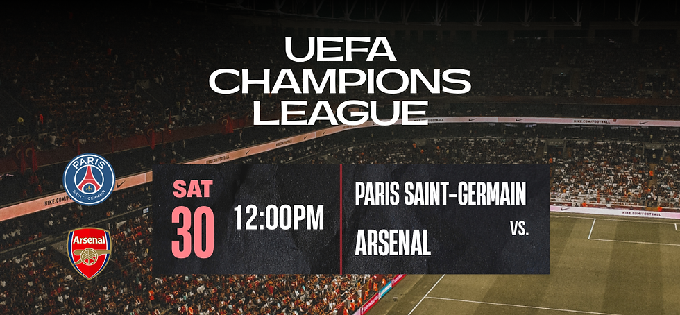 WATCH PARTY: PSG vs. ARSENAL