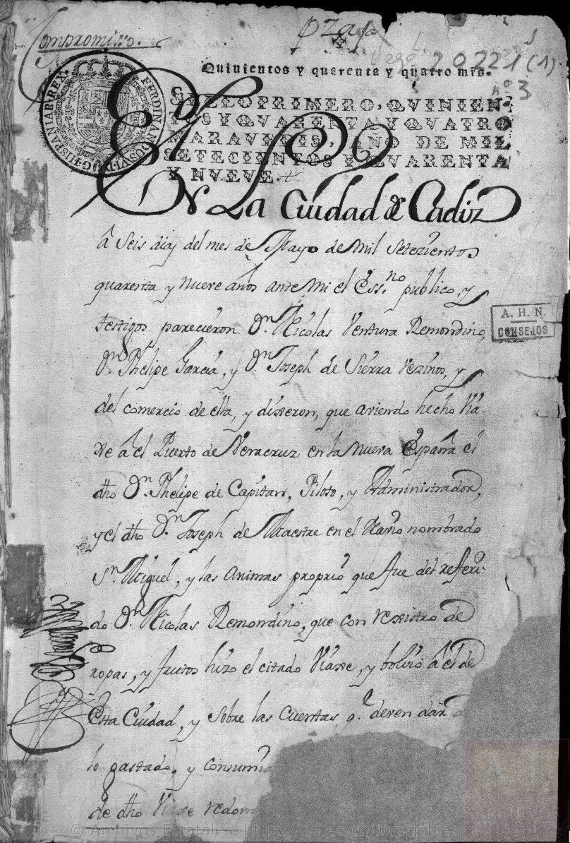 Felipe García y José Sierra con Nicolás Remandino: soldadas