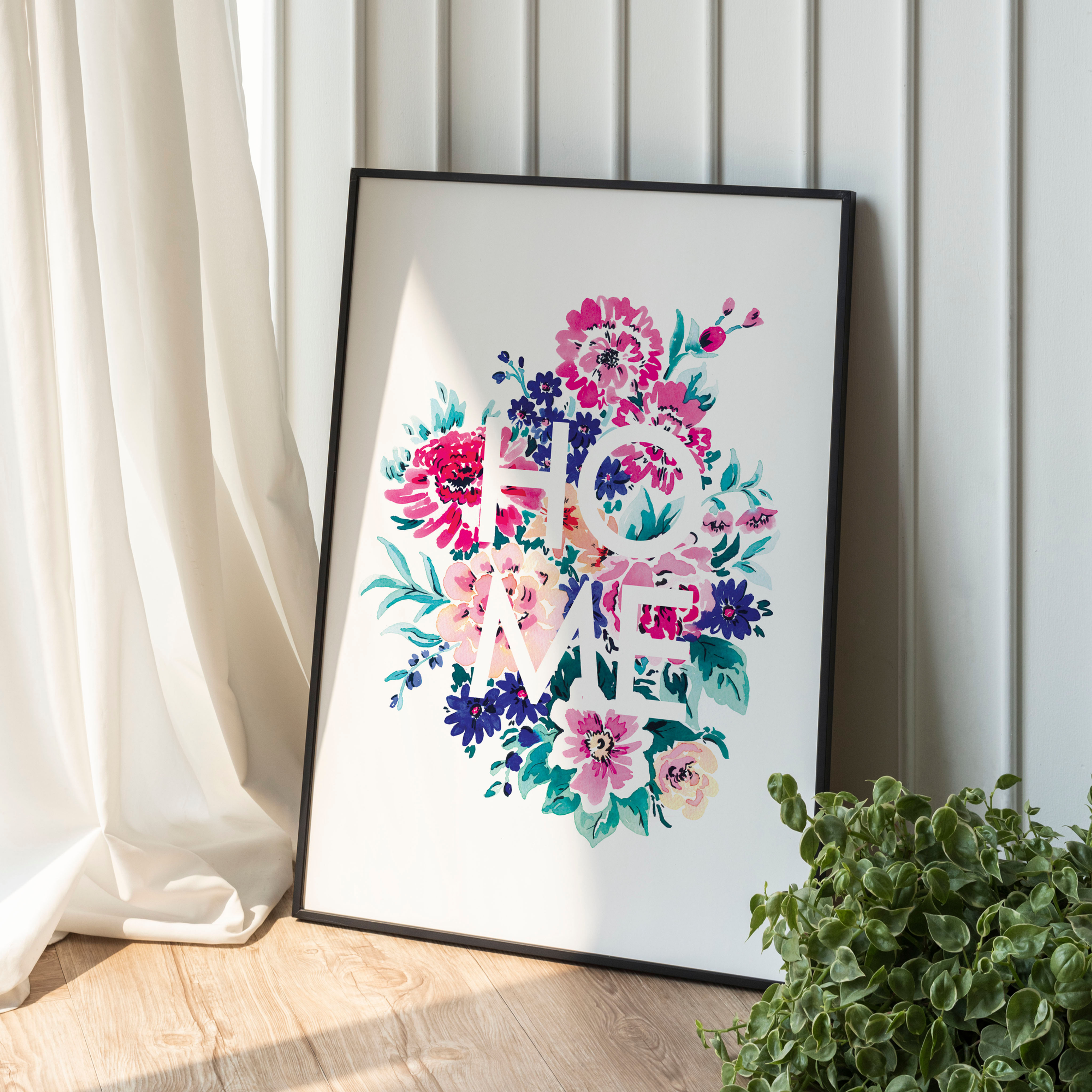 Floral Cluster Print