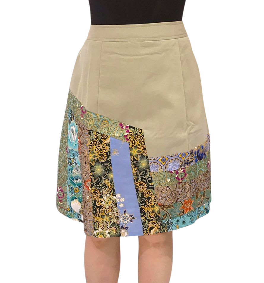 Thumbnail: NK 5/3/68G Batik + Demin Skirt